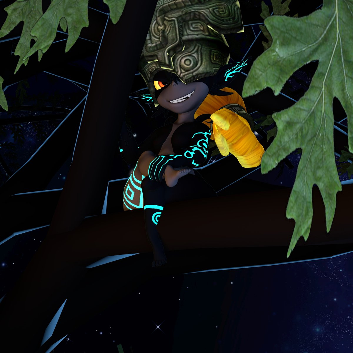 Hey everyone Got some lewds with Midna here  Sexy Character Fantasy Model Art