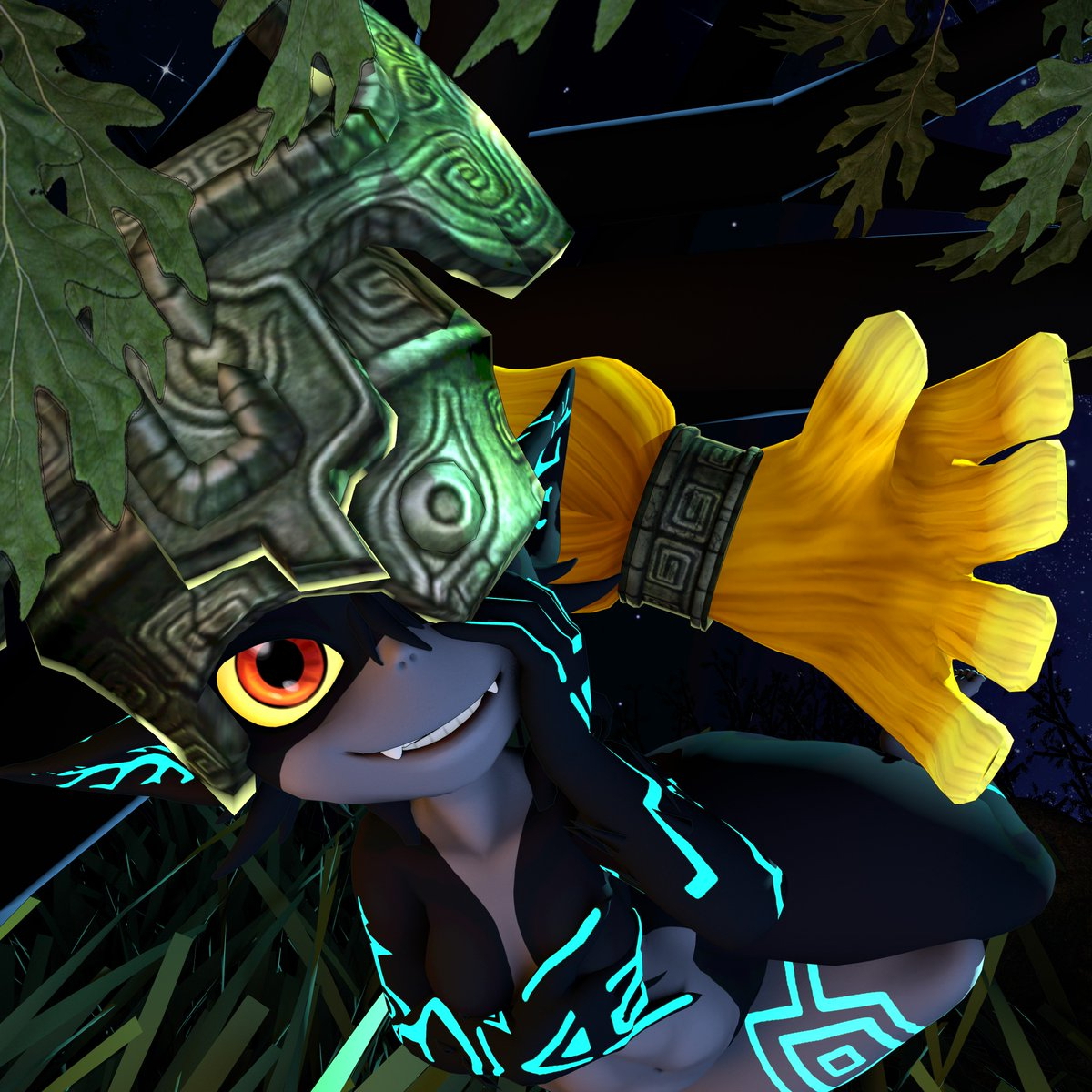 Hey everyone Got some lewds with Midna here  Sexy Character Fantasy Model Art 3