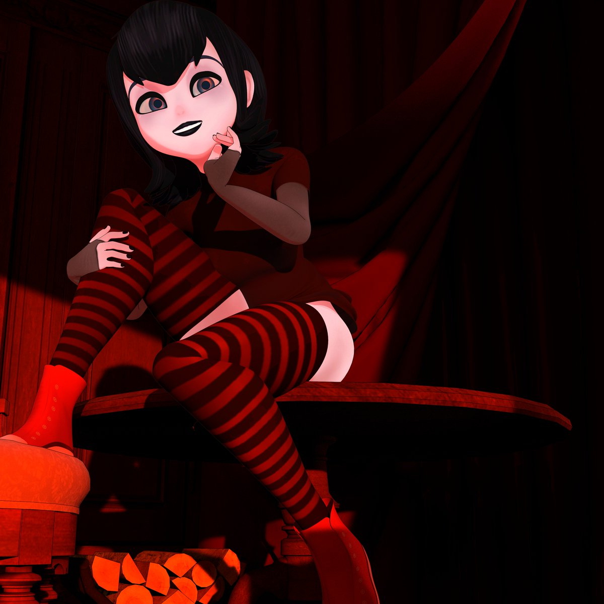 Always fun to play around with skudds models Mavis Rule34