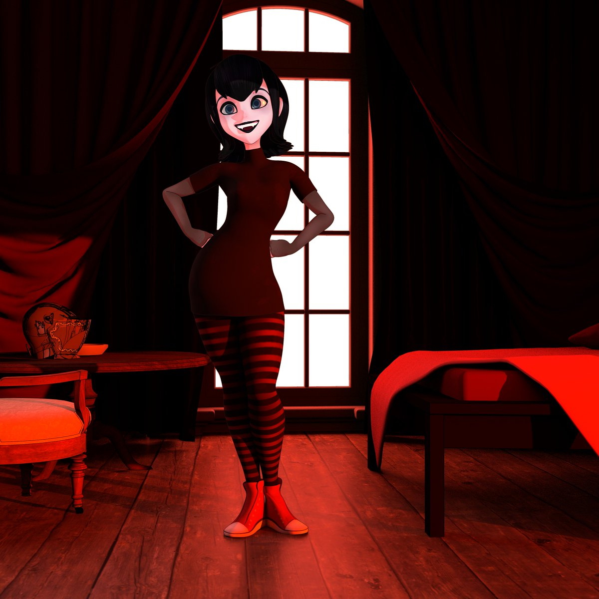 Fun Flirting with Mavis Mavis Rule34