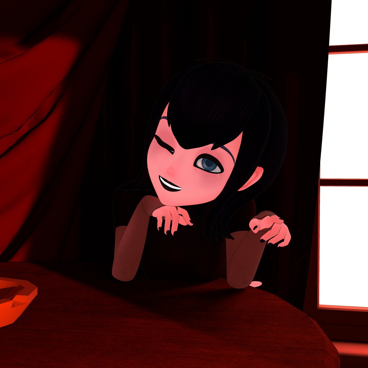 Fun Flirting with Mavis Mavis Rule34 4