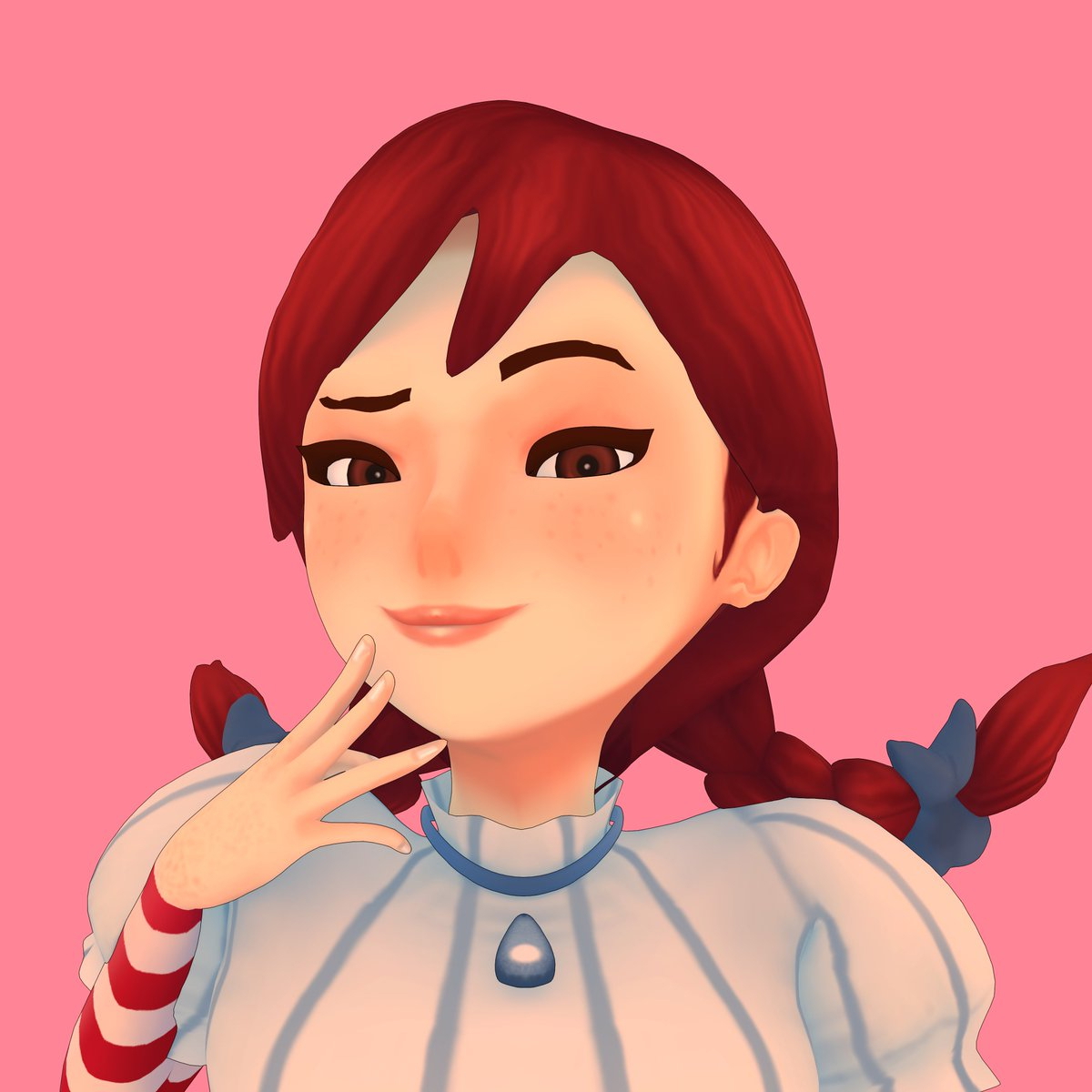 Looky what I found Model by skuddbutt  Character Model Game Cute 2