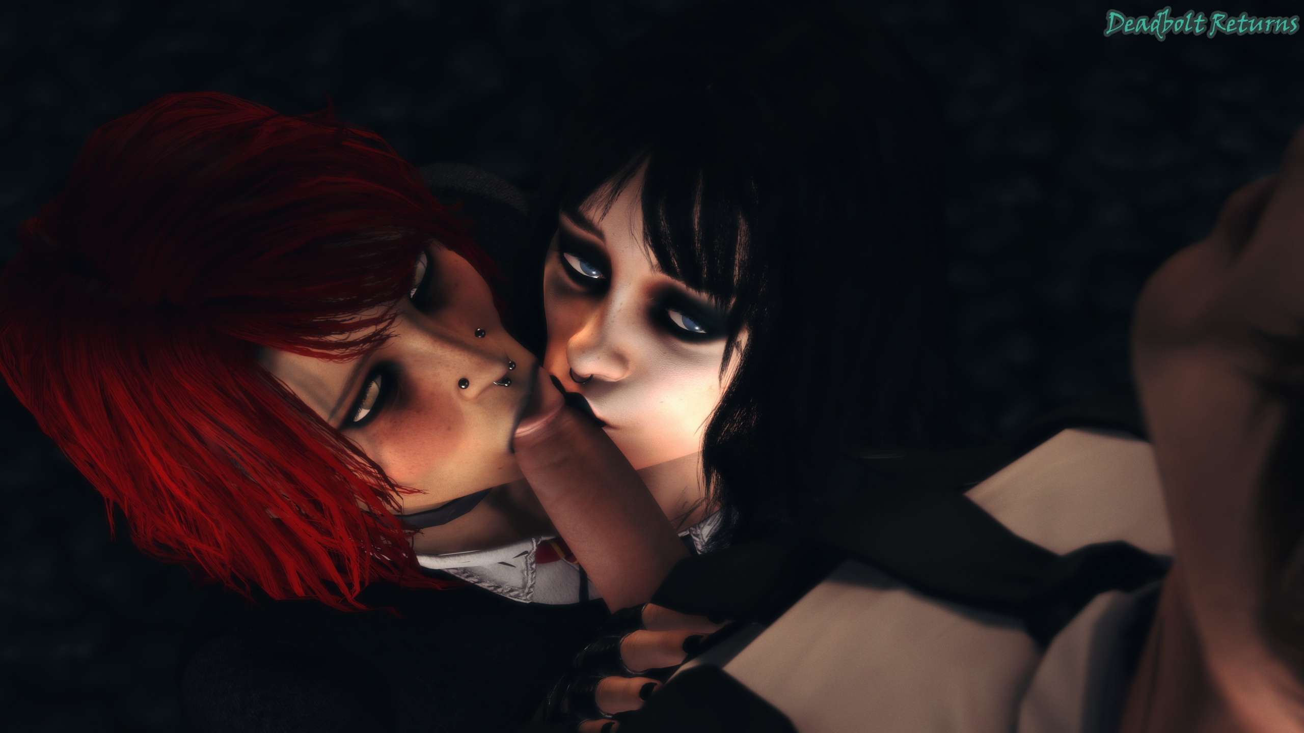 Heather Morrison and Jessie Deville  Horny Schoolgirls Heather Morrison Sextape In Hell Big Tittied Goth Girlfriend School Uniform Schoolgirl Rule 34 Nsfw Sfm Source Filmmaker 3d Porn 4