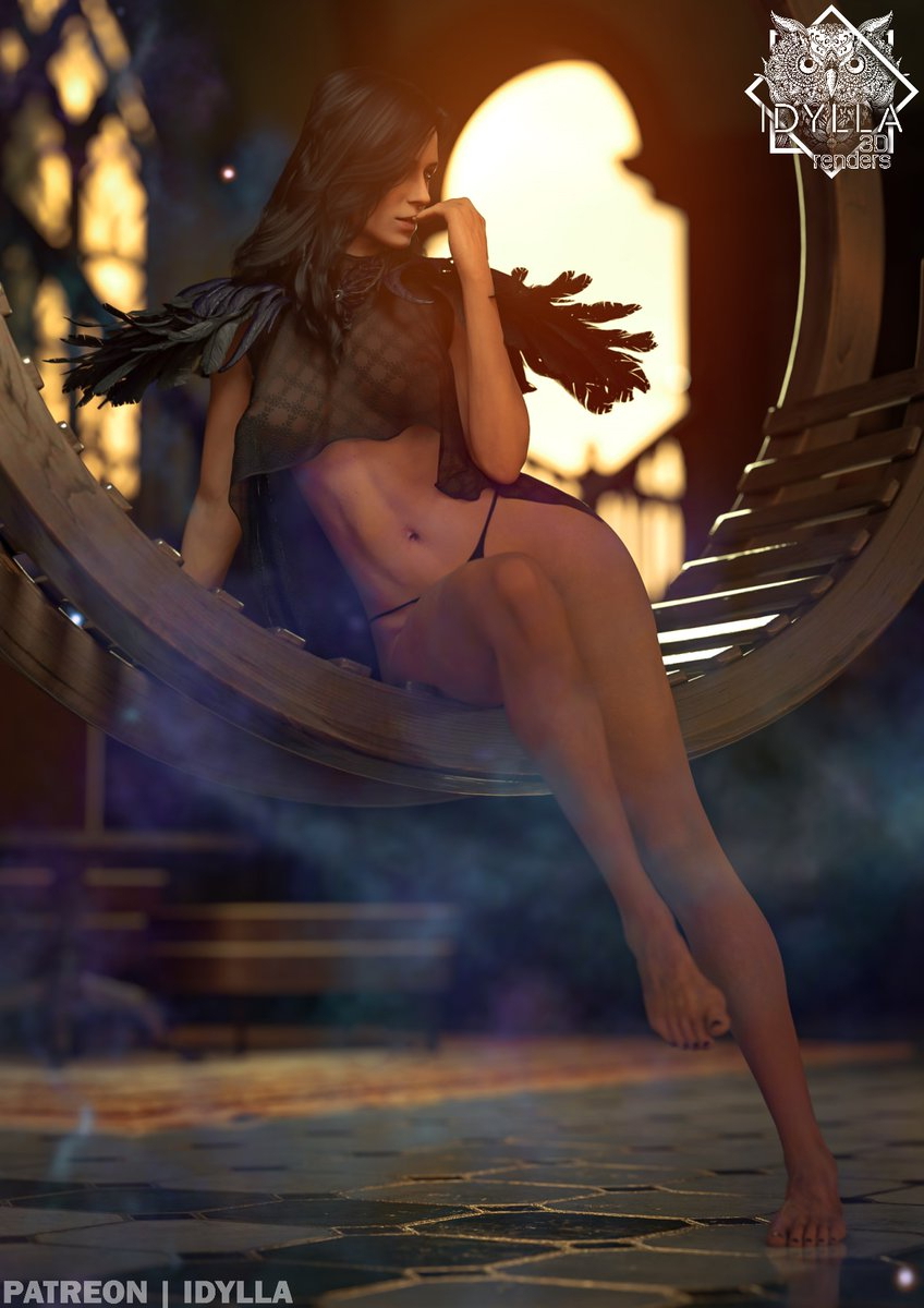 Yennefer of Vengerberg Nude Version Gumroad Update Thank you ZetaSaintArt Yennefer di Vengerberg Nude