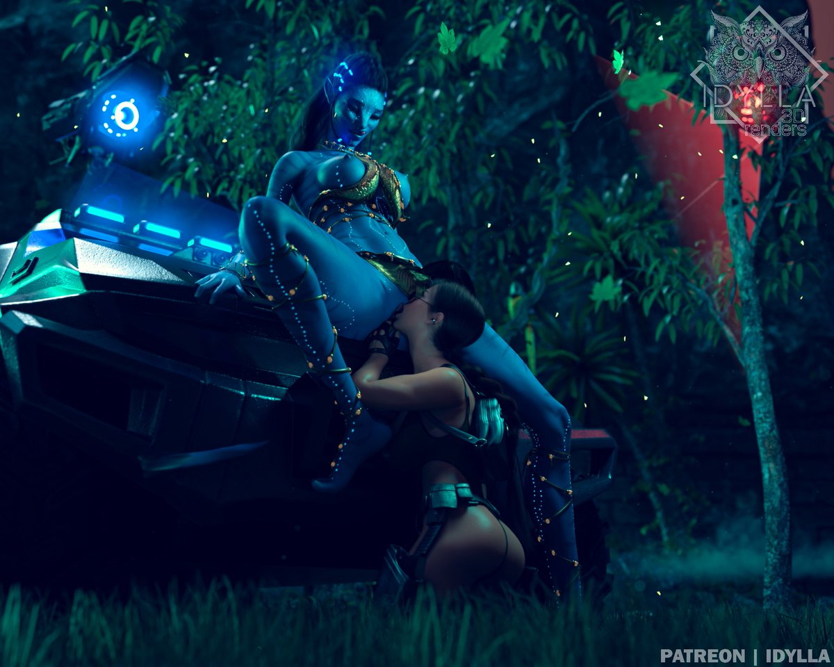 Navi and Lara on PTRN for Supporters  Video Games Heroes