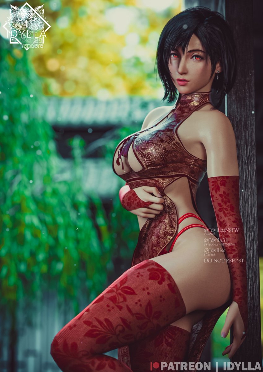 Red version Love Tifa Finalfantasy
