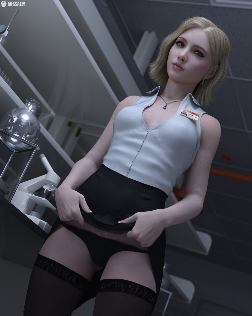 Helen Miller SCP Foundation Character Design  
