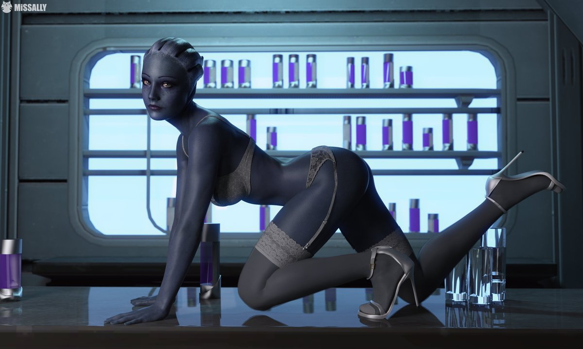 Liara T Soni Mass Effect Alien Scifi Romance