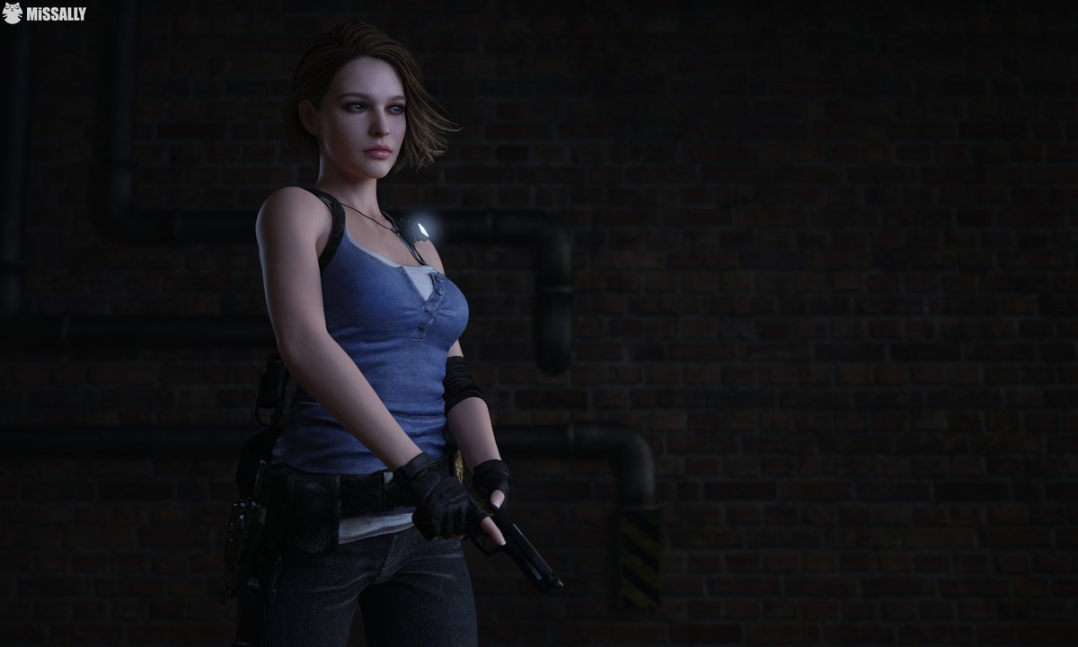 Jill Valentine Resident Evil Artwork  