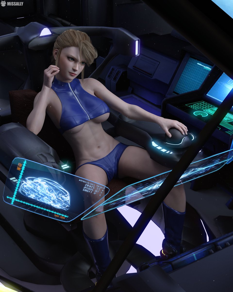 Samus Aran Metroid 3DArt DazStudio Daz3D DAZ MissAlly Metroid 