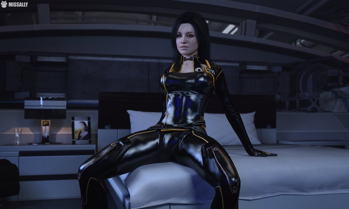 Miranda Lawson Mass Effect  Sci-fi Digital Art