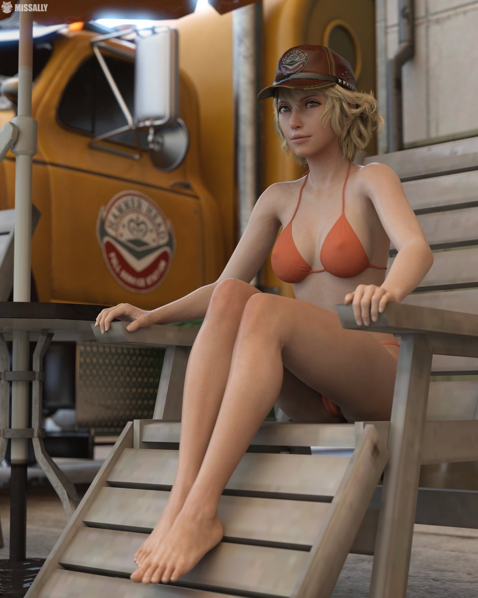Cindy Aurum Final Fantasy 3D Art Daz Studio Daz3D DAZ MissAlly Final Fantasy 