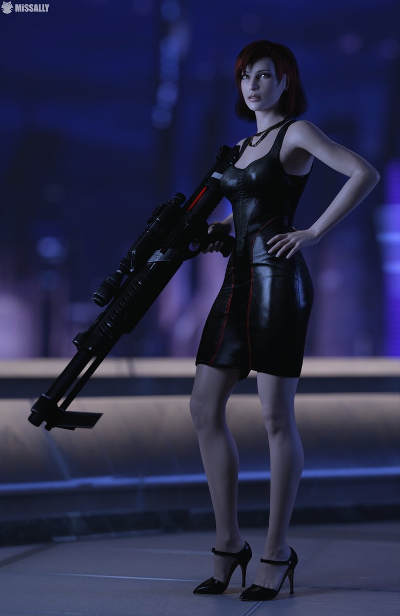 Shepard Commander Mass Effect Alien Commander