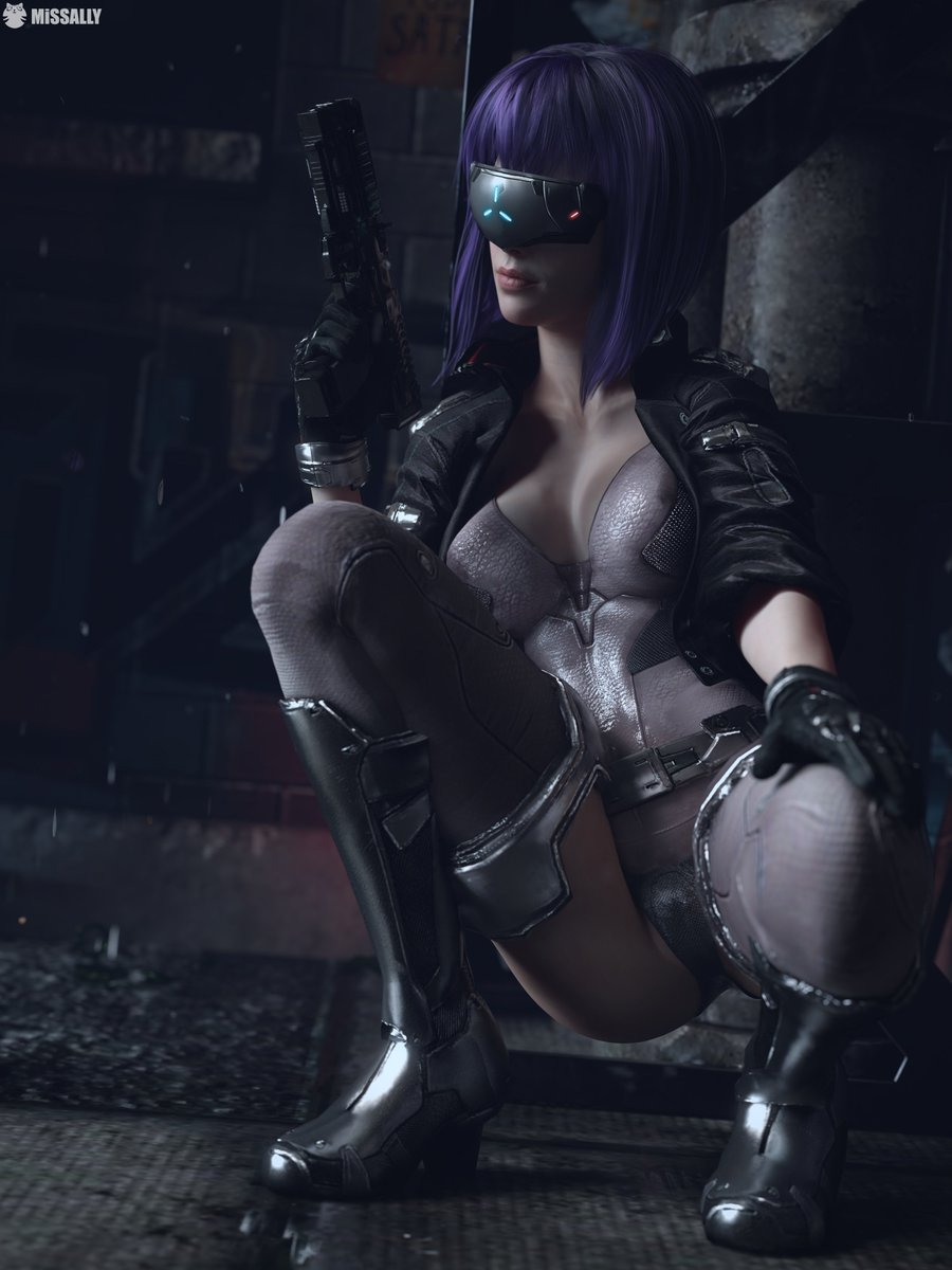 Motoko Kusanagi Ghost in the shell  
