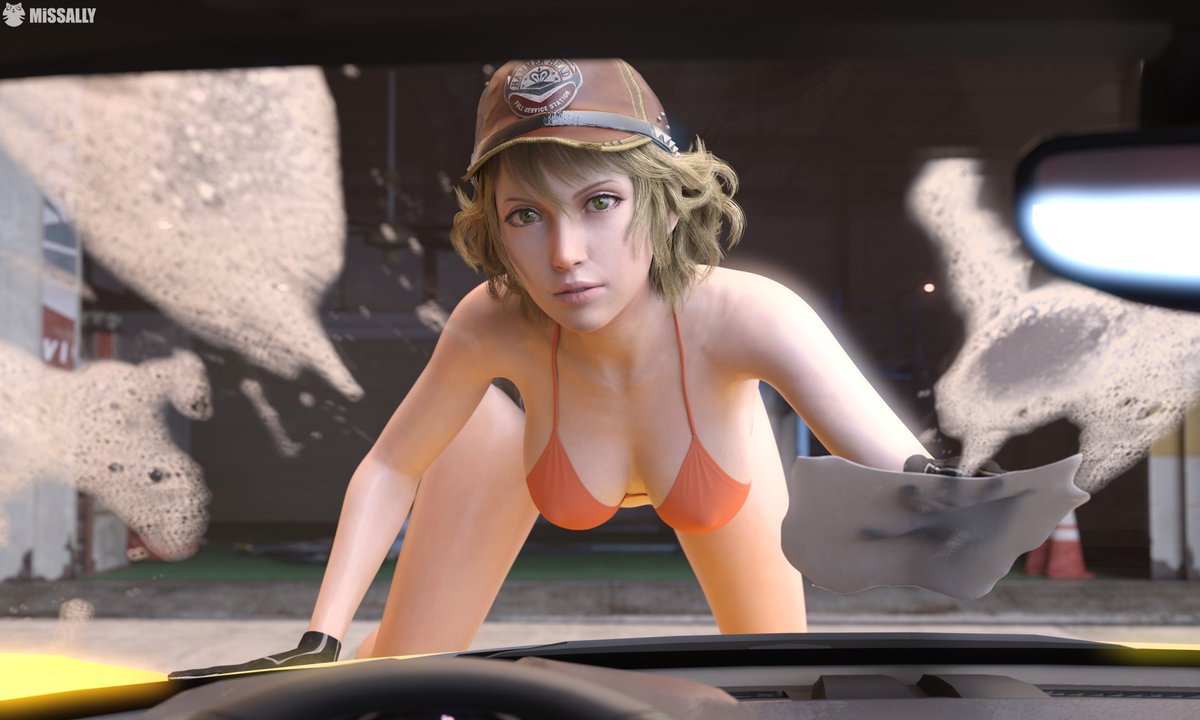Cindy Aurum Final Fantasy 3D Art Daz Studio Daz3D DAZ MissAlly Final Fantasy  2