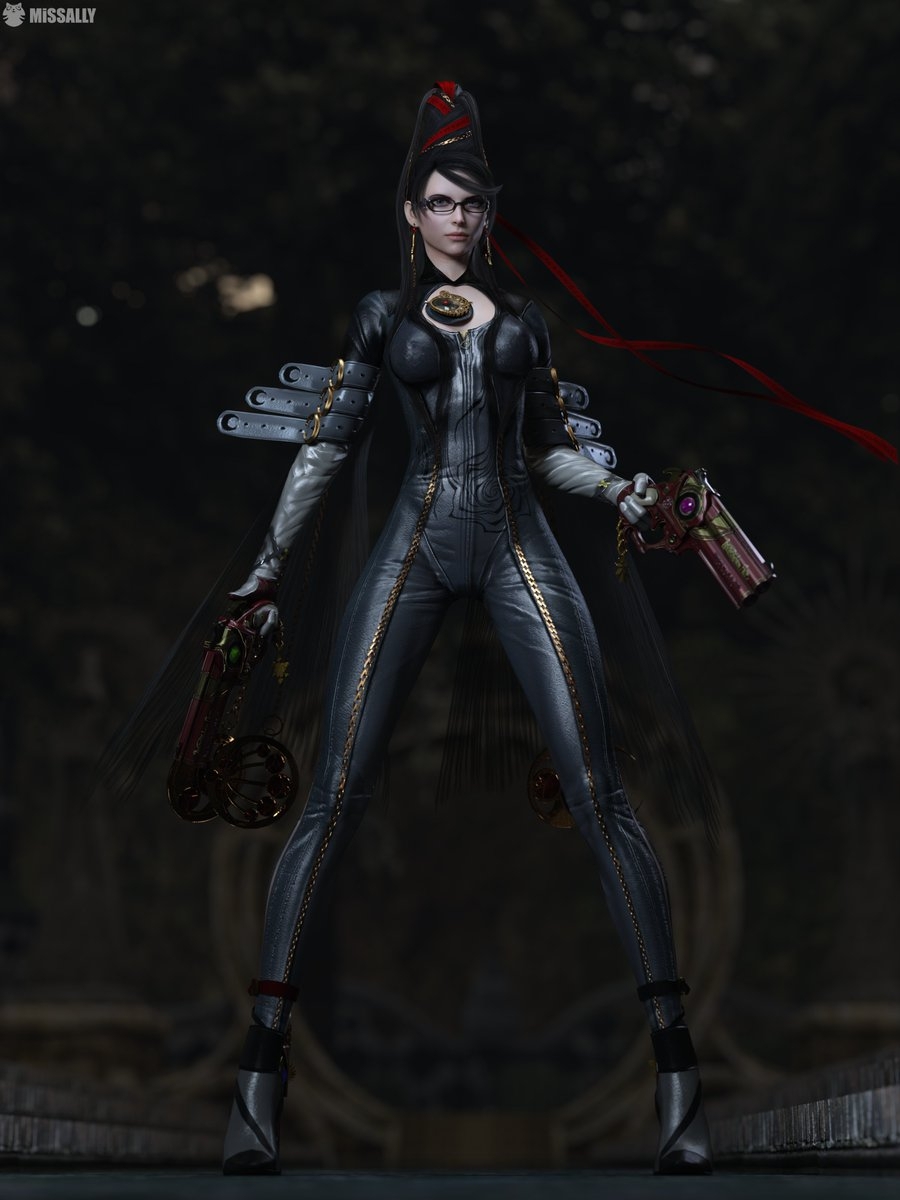 Bayonetta Artwork  Witch Sexy Fighter Climax