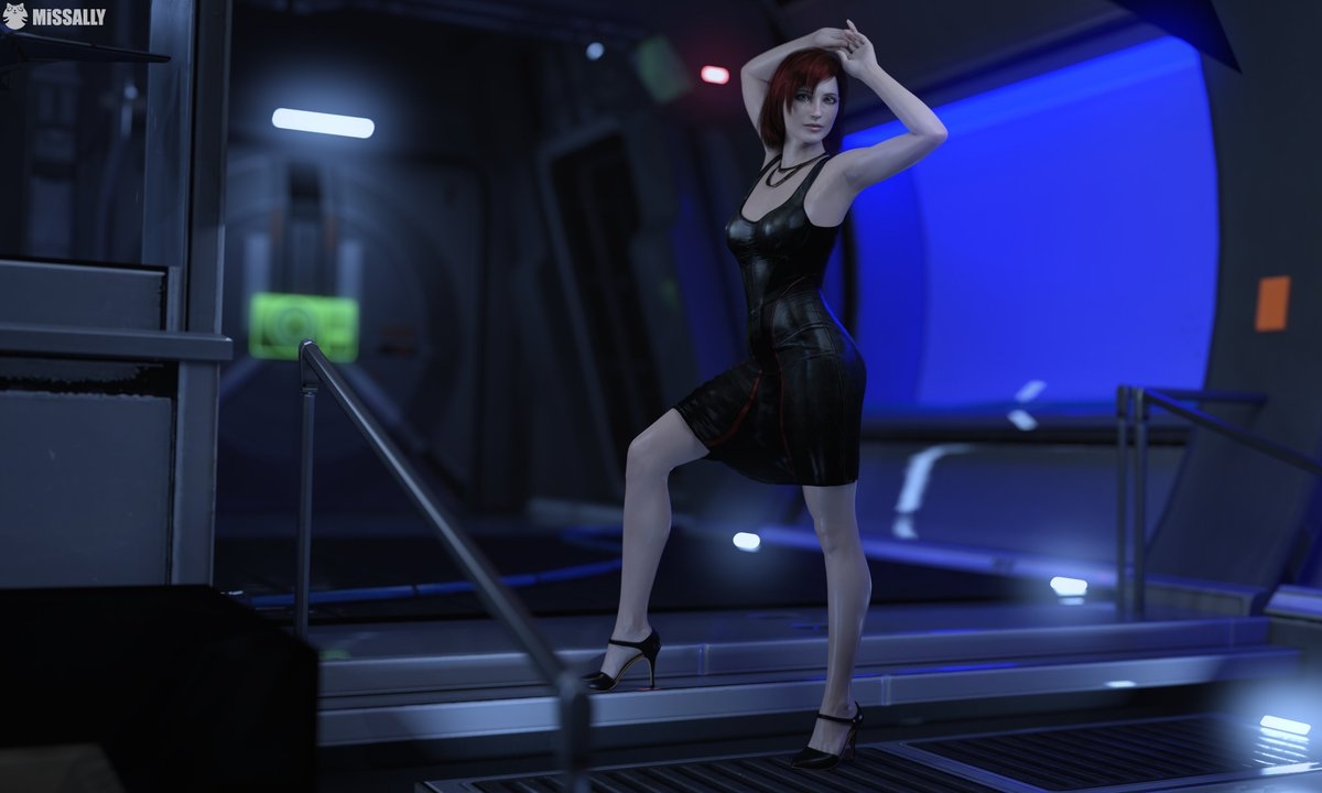 Shepard Commander Mass Effect  Scifi