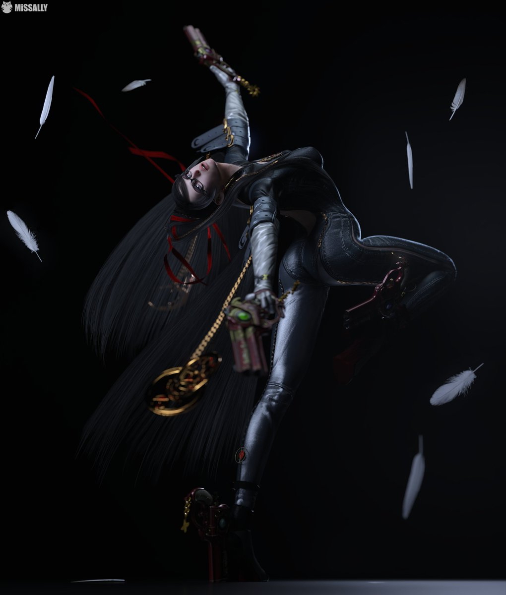 Bayonetta - 3DArt - DazStudio - Daz3D - DAZ - MissAlly Bayonetta 