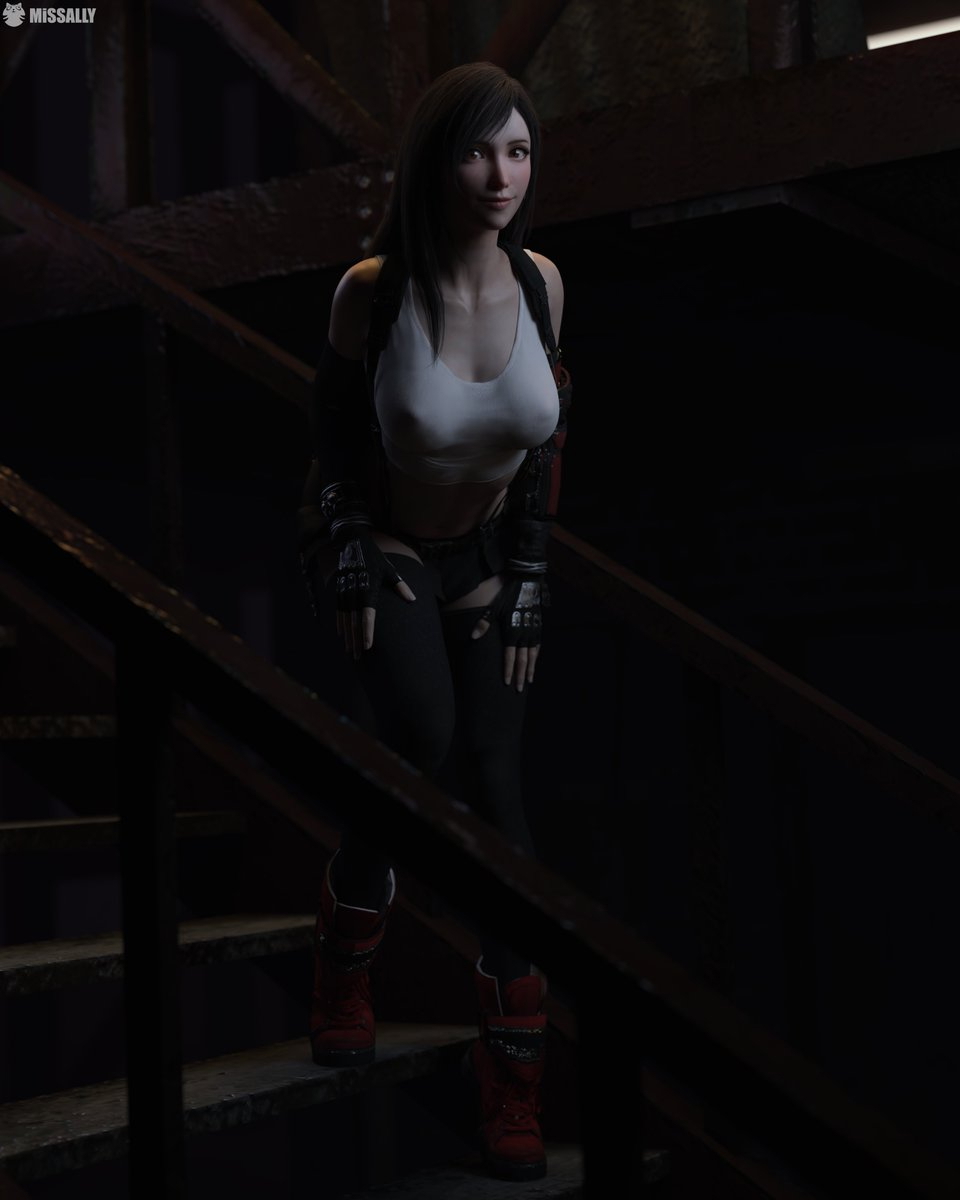 Tifa Lockhart Final Fantasy Simulation Ff7 Cosplay