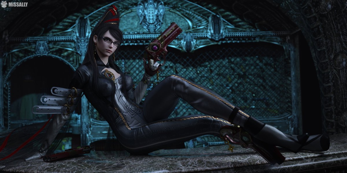 Bayonetta Artwork  Witch Sexy
