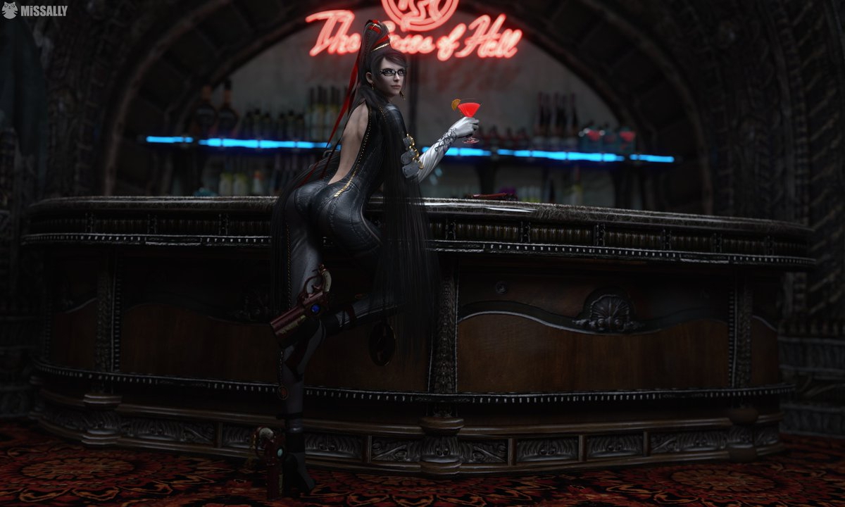 Bayonetta 3D Art Daz Studio Daz3D DAZ MissAlly  