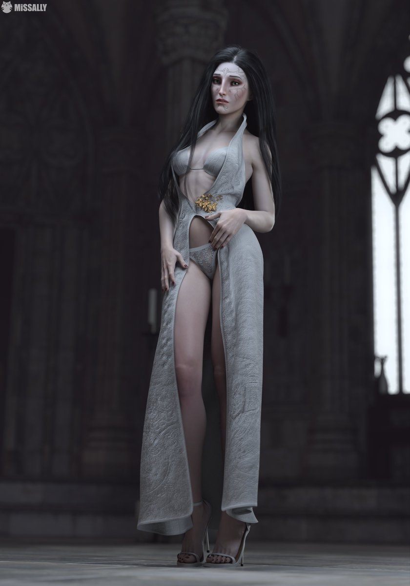 Merrill Dragon Age concept art commission Mage Elf