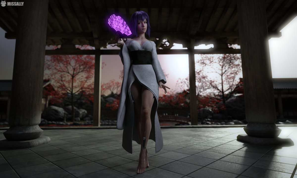 Motoko Kusanagi Ghost in the Shell  Cyberpunk Anime