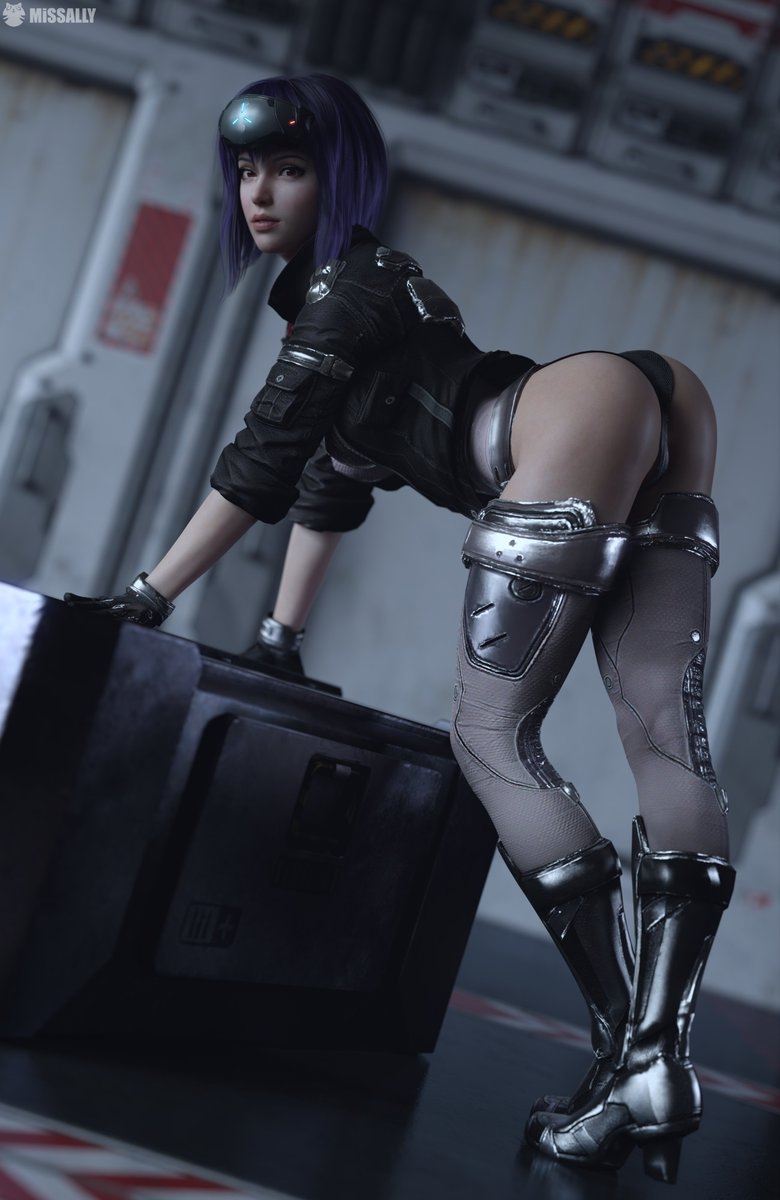 Motoko Kusanagi Ghost in the Shell  Cyberpunk