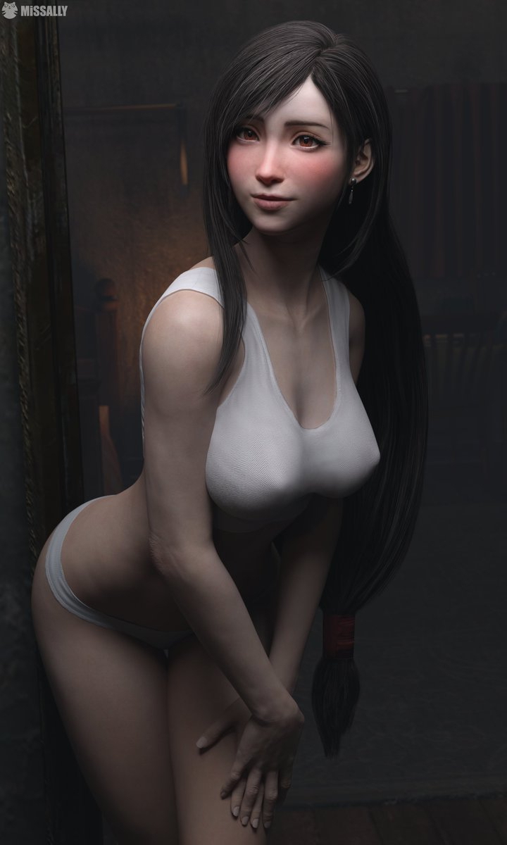 Tifa Lockhart Final Fantasy 3D Art Studio Ally Tifa Finalfantasy Art