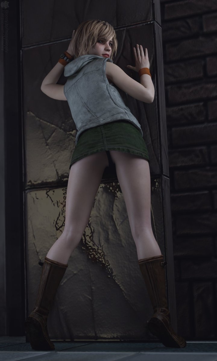 Heather Mason Silent Hill Game Artistic Rendering Studio  Horror Monster