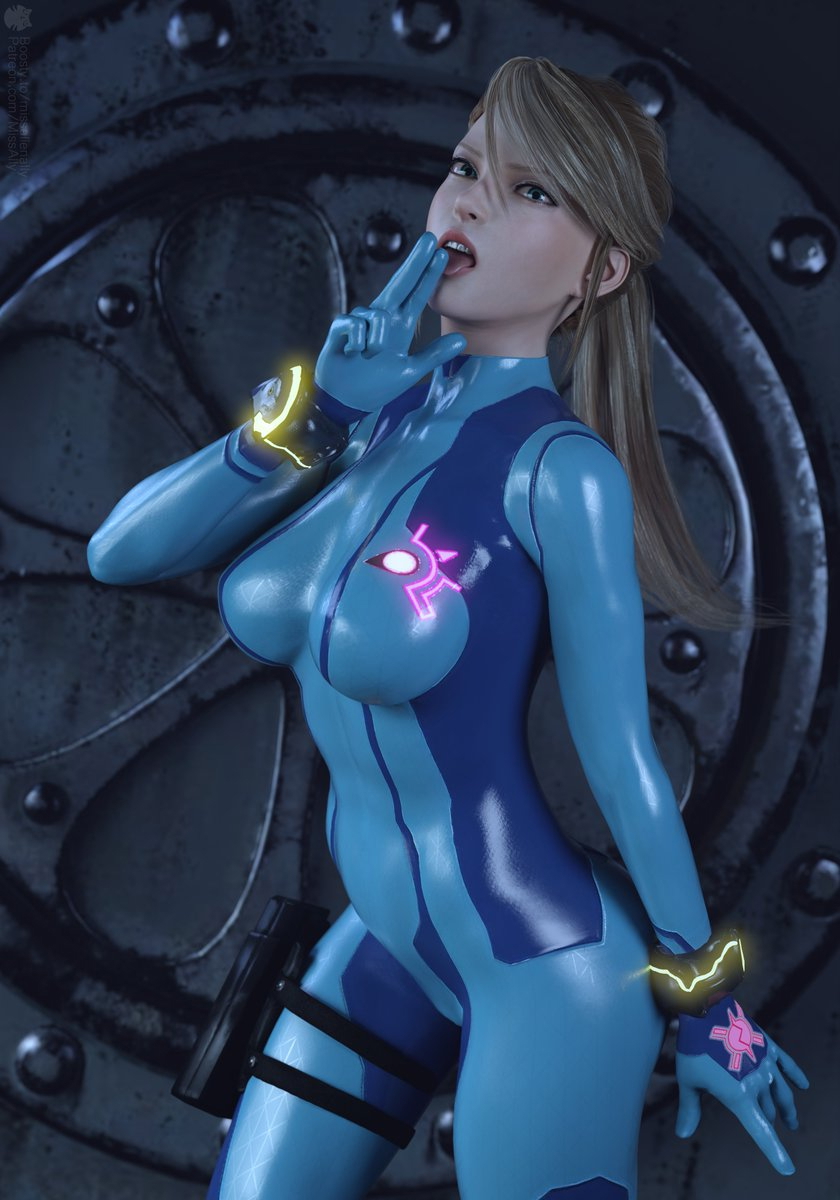 Samus Aran Metroid Game Art DazStudio Daz3D DAZ Samus Metroid Game Character