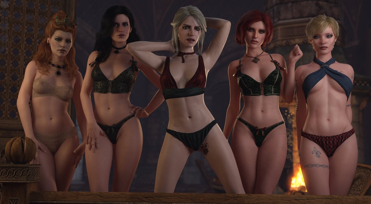 Anna Henrietta Yennefer Cirilla Triss and Bianca Ves Yennefer di Vengerberg Triss 