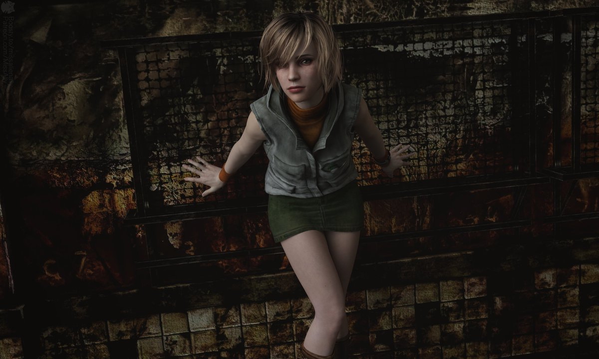 Heather Mason Silent Hill Game Art 3D 3DStudio Daz3D Daz  Horror