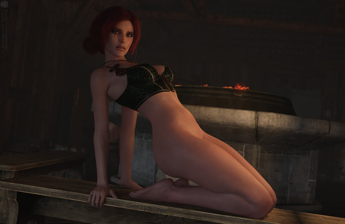 Triss Merigold The Witcher  Game Art