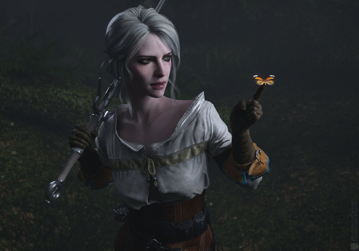 Cirilla The Witcher  Art