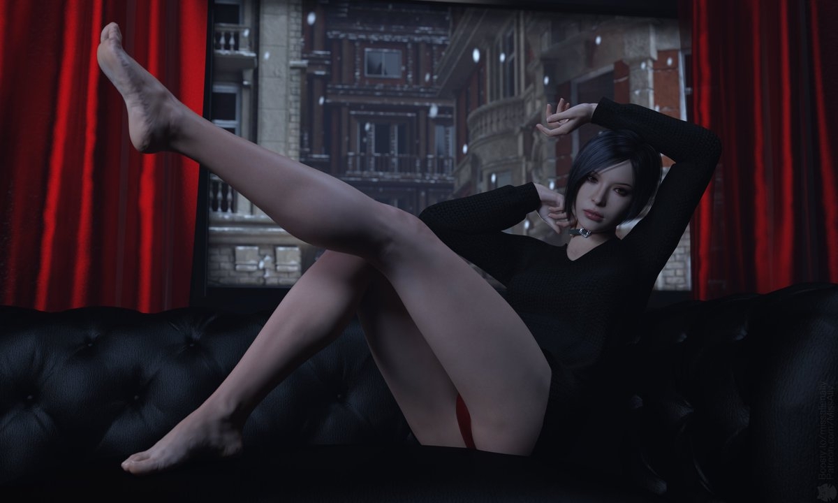 Ada Wong Resident Evil  Horror Elegant