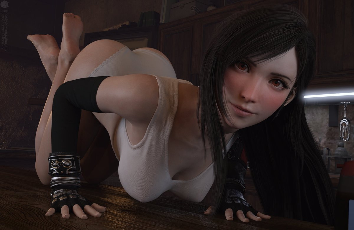 Tifa Lockhart Final Fantasy Game 3D Art DazStudio Daz3D Daz Tifa Final Fantasy Game Character Art