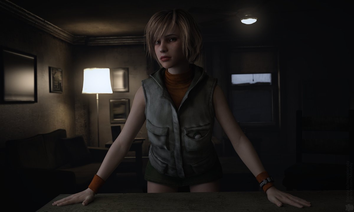 Heather Mason Silent Hill Game 3D Art DazStudio Daz3D Daz  Horror
