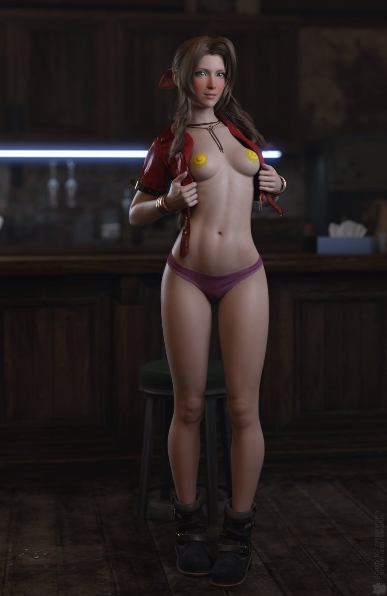 Aerith Gainsborough Final Fantasy  Fantasy Videogame Character