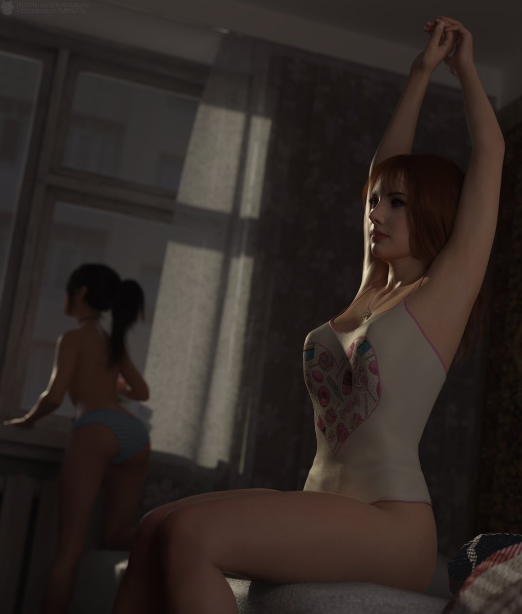 Ryu So-Young and Anya - Original Character Art Daz Studio Daz3D Daz Original Character Art