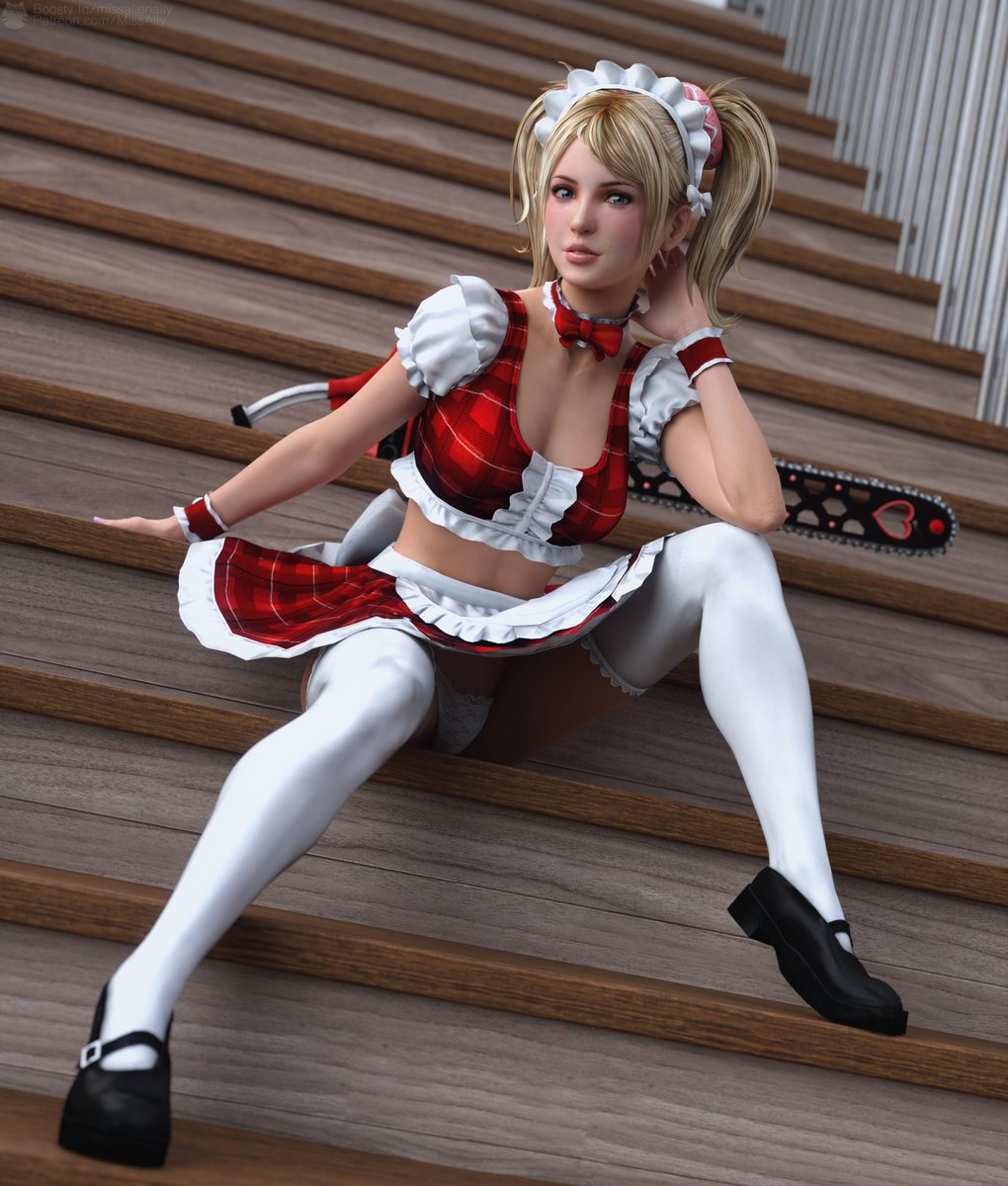 Juliet Starling Lollipop Chainsaw Game Art Daz Studio Daz3D DAZ  Game Character Art