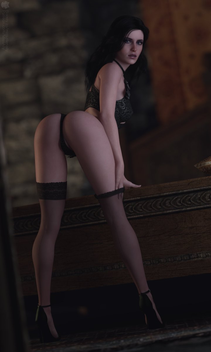 Yennefer The Witcher Yennefer di Vengerberg Character Art