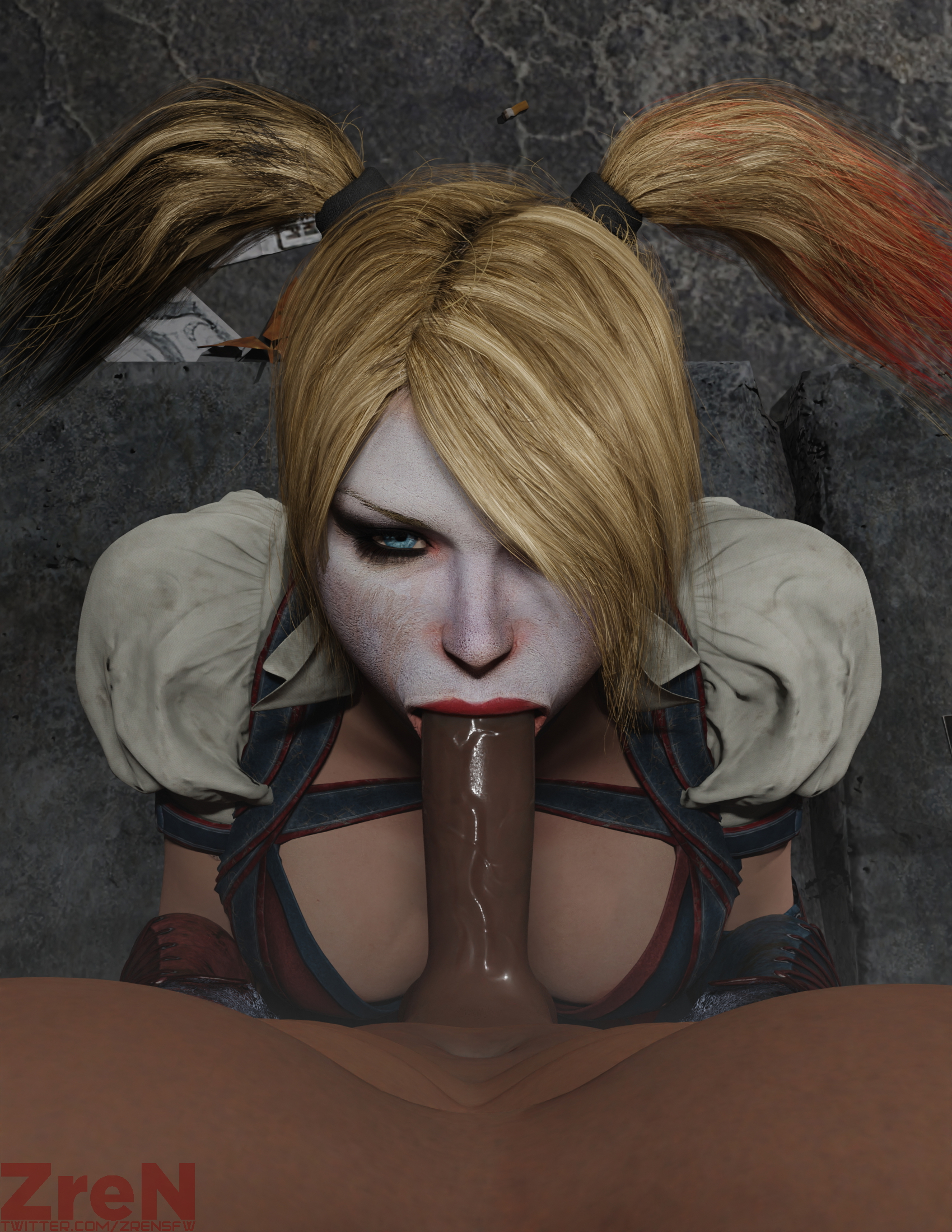 Dealing with the Harley (Black dude version) Harley Quinn Dc Comics Big Tits Big boobs Big Ass Big Booty 3