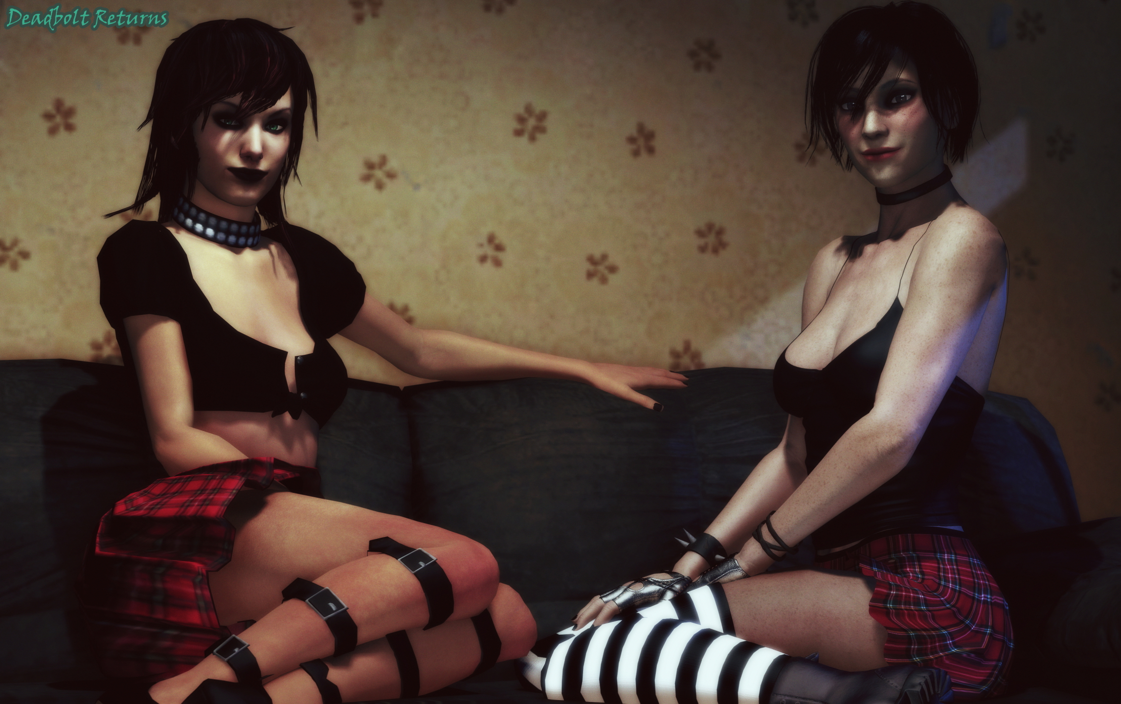 Heather Morrison & Chloe Glidewell Midnight Shoot Part 1 Heather Morrison Chloe Glidewell Sextape In Hell Original Character Original Series Sfm Source Filmmaker 3dnsfw Nsfw Big Tittied Goth Girlfriend Lesbian