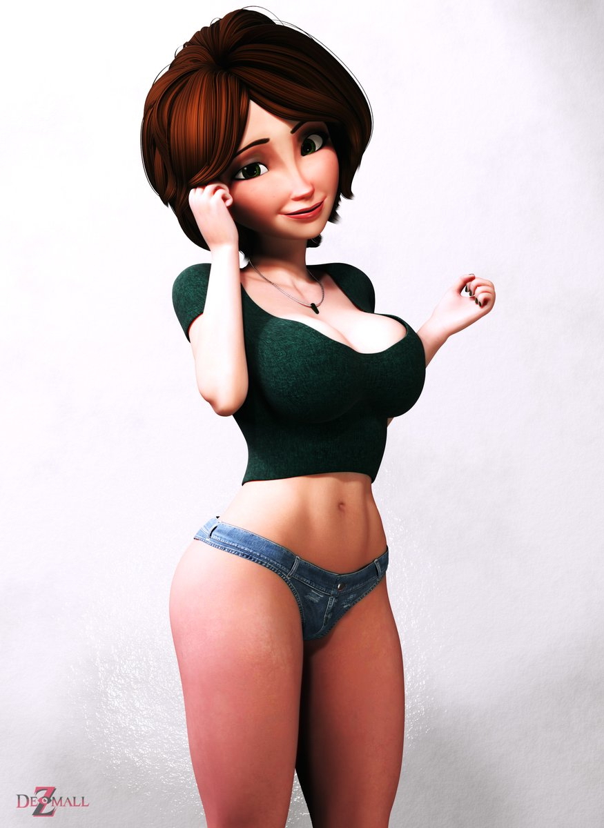 Next Animation Character Revealed Aunt Cass Aunt Cass Model Cute