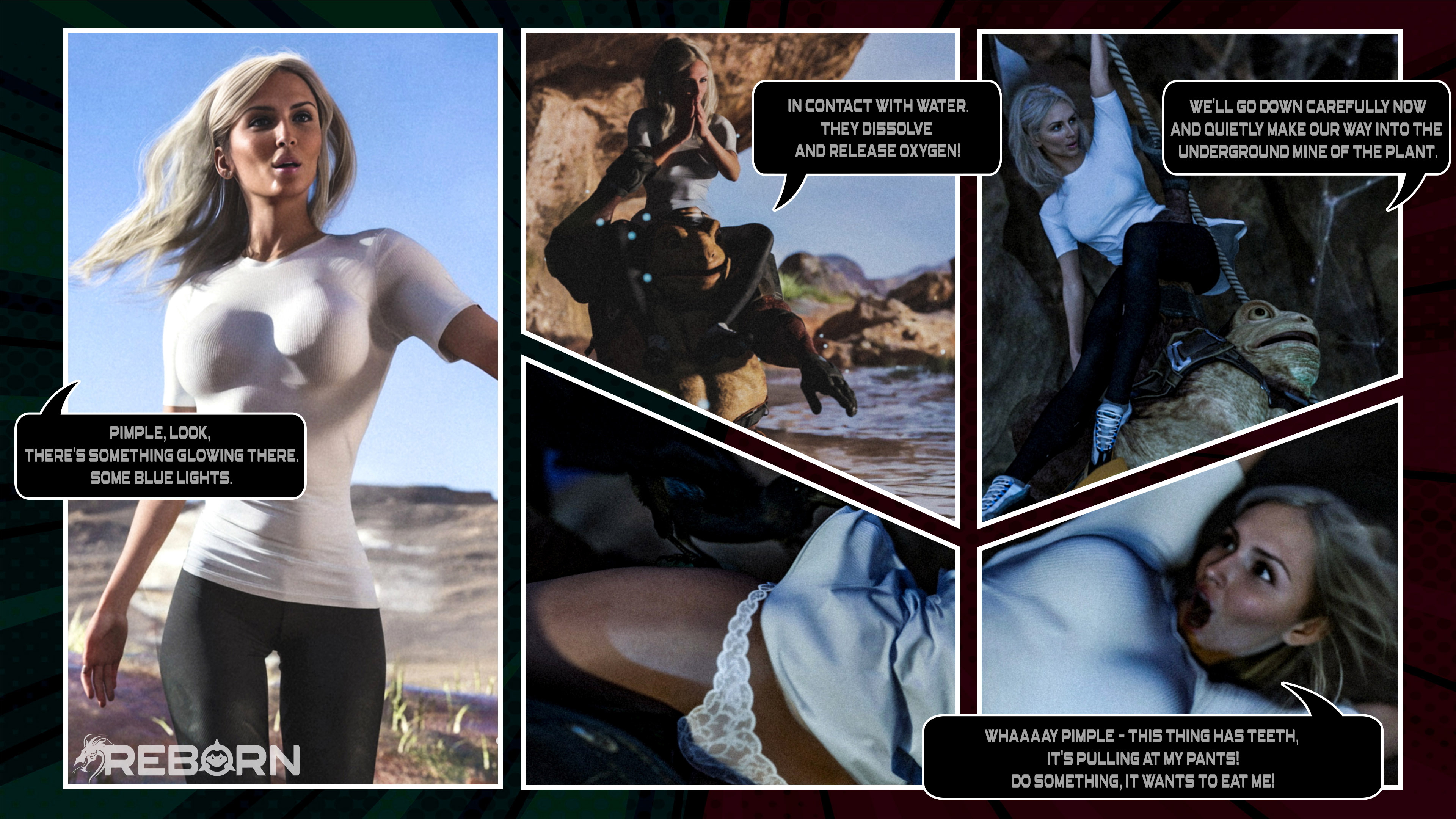 Reborn - Episode 2 (Official Trailer)  Comic Adult Comic Anal Sex Outdoor Sex Sexy Trailer 4