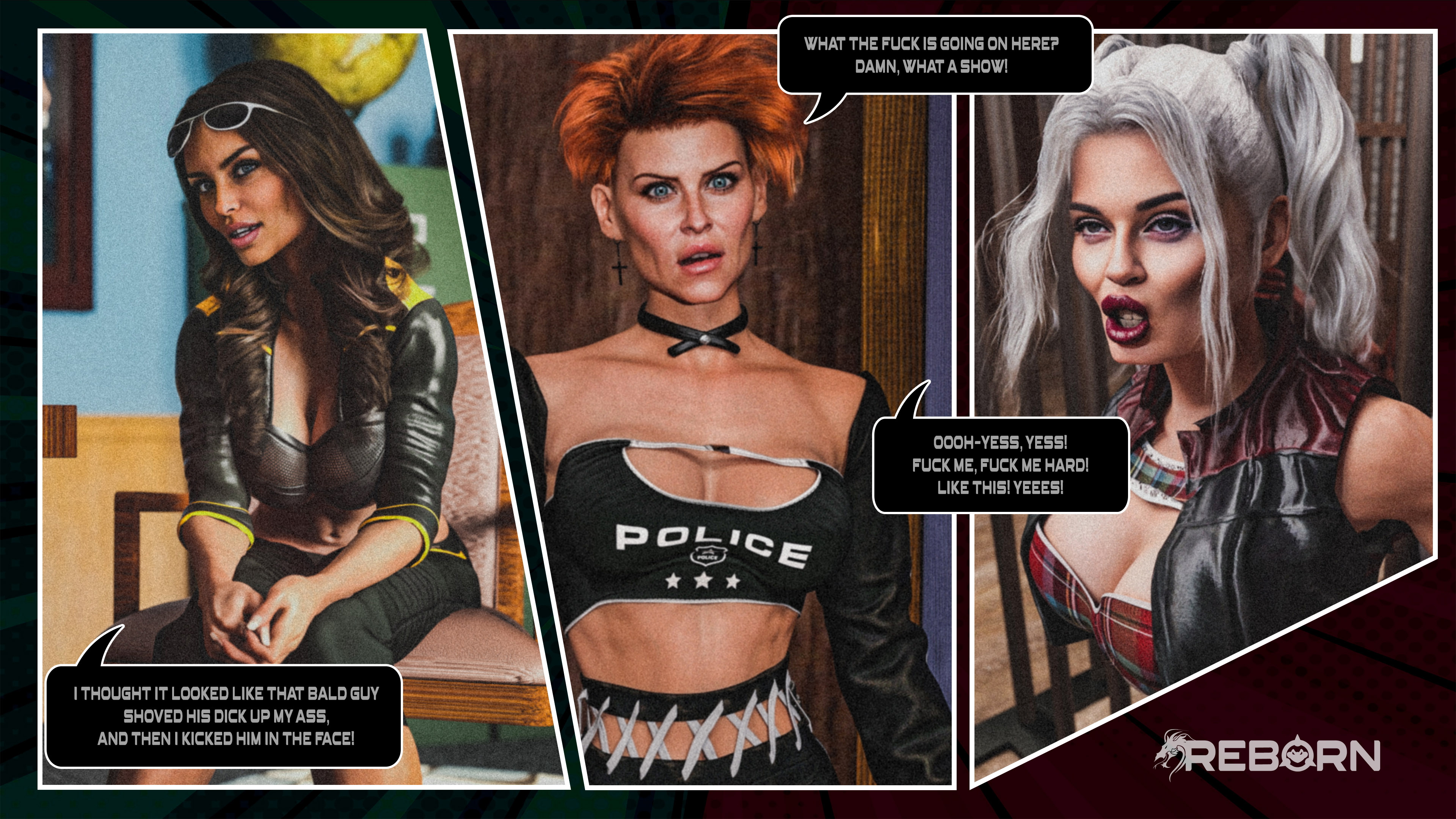 Reborn - Episode 2 (Official Trailer)  Comic Adult Comic Anal Sex Outdoor Sex Sexy Trailer 8
