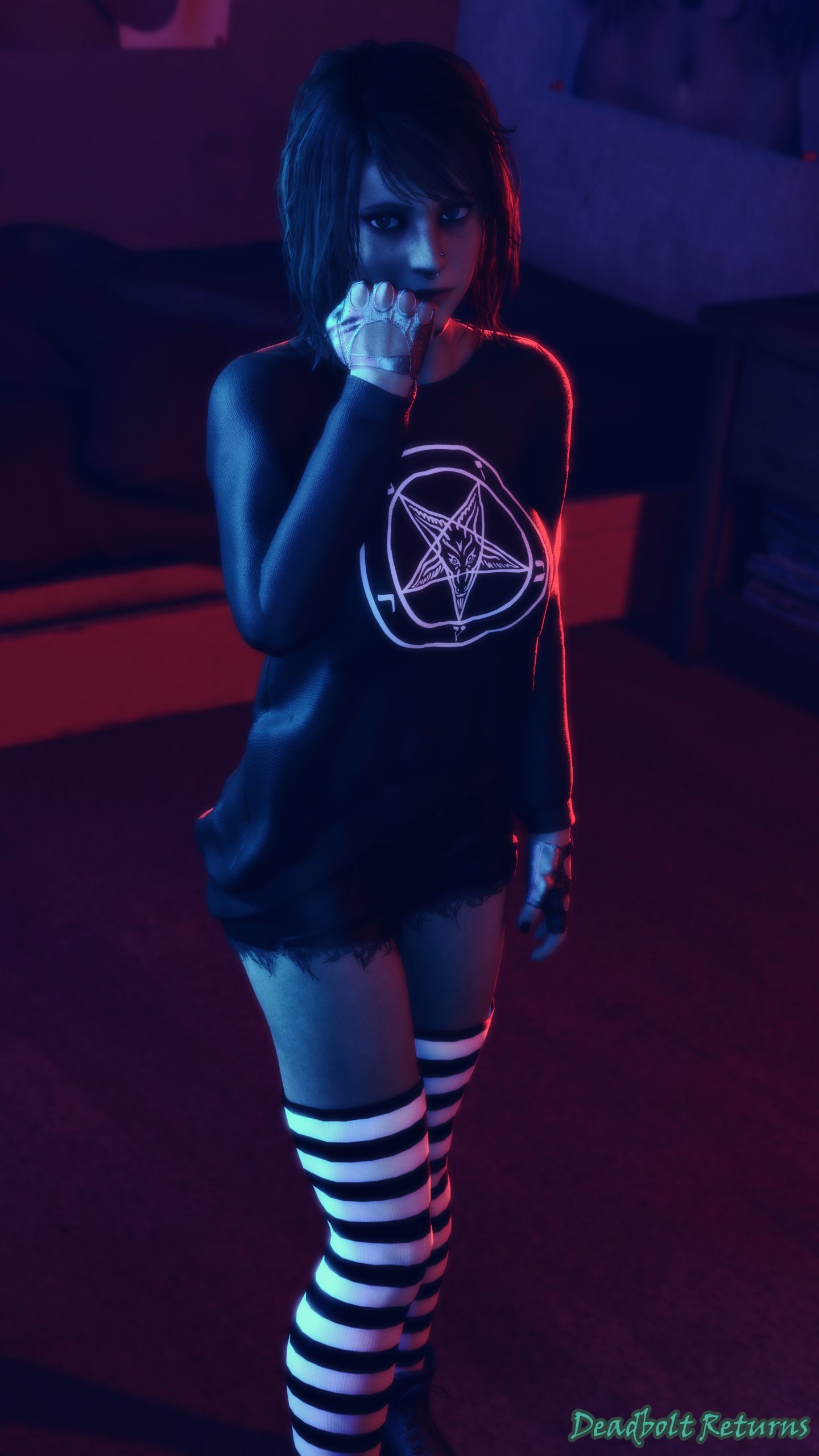 Heather Morrison Late Night Studio Apartment. Heather Morrison Sextape In Hell Sfm Source Filmmaker 3dnsfw Dildo Big Tittied Goth Girlfriend Solo Solo Masturbating