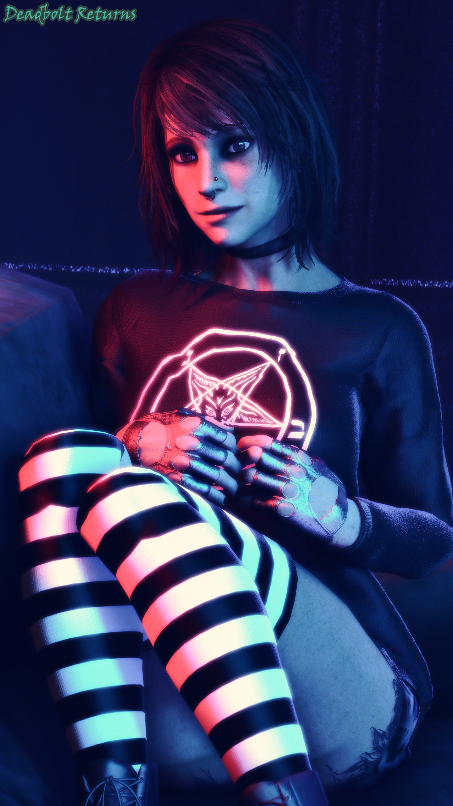 Heather Morrison Late Night Studio Apartment. Heather Morrison Sextape In Hell Sfm Source Filmmaker 3dnsfw Dildo Big Tittied Goth Girlfriend Solo Solo Masturbating 4