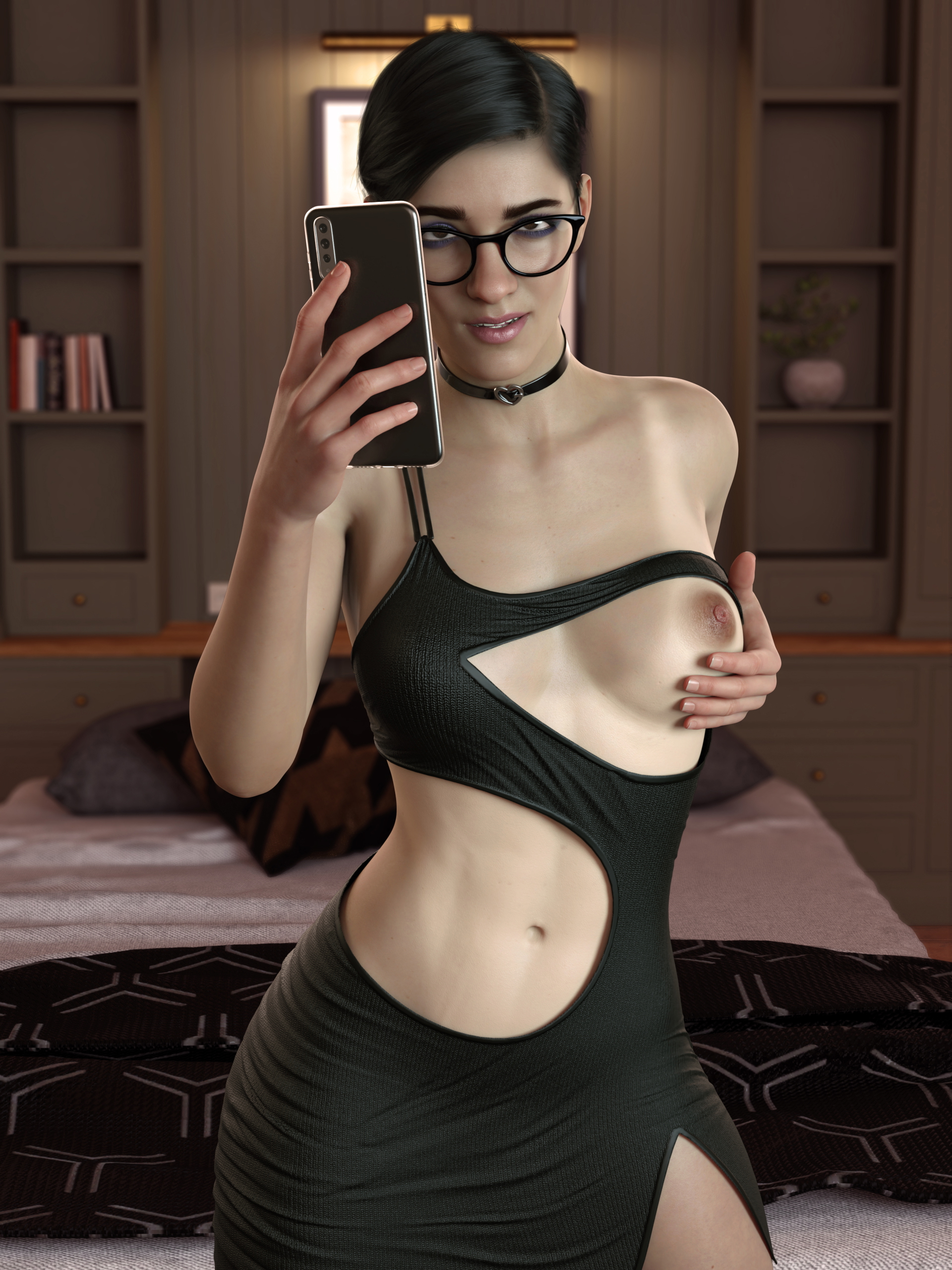 Jinxie Lizzy  up close and personal  Sexy Ass Sexy Brunette Nakedfemale Naked Boobs 2